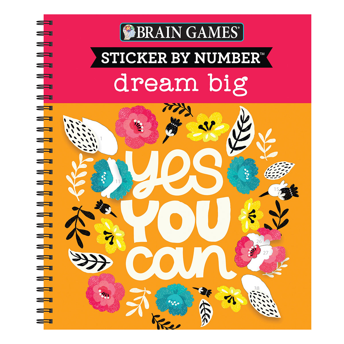 Brain Games  Sticker by Number Dream Big