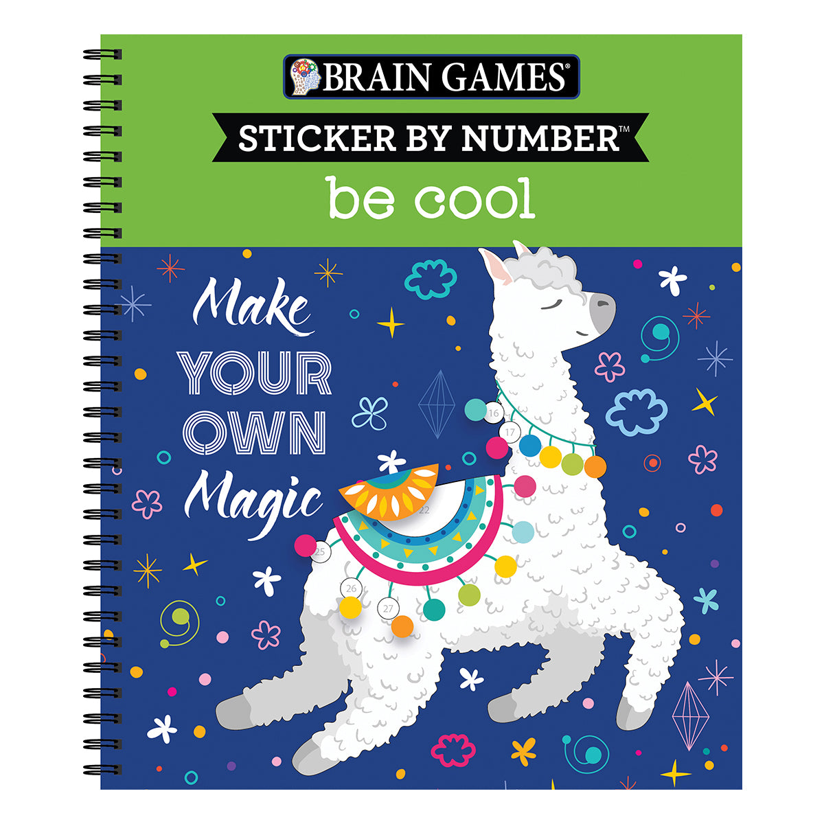 Brain Games  Sticker by Number Be Cool