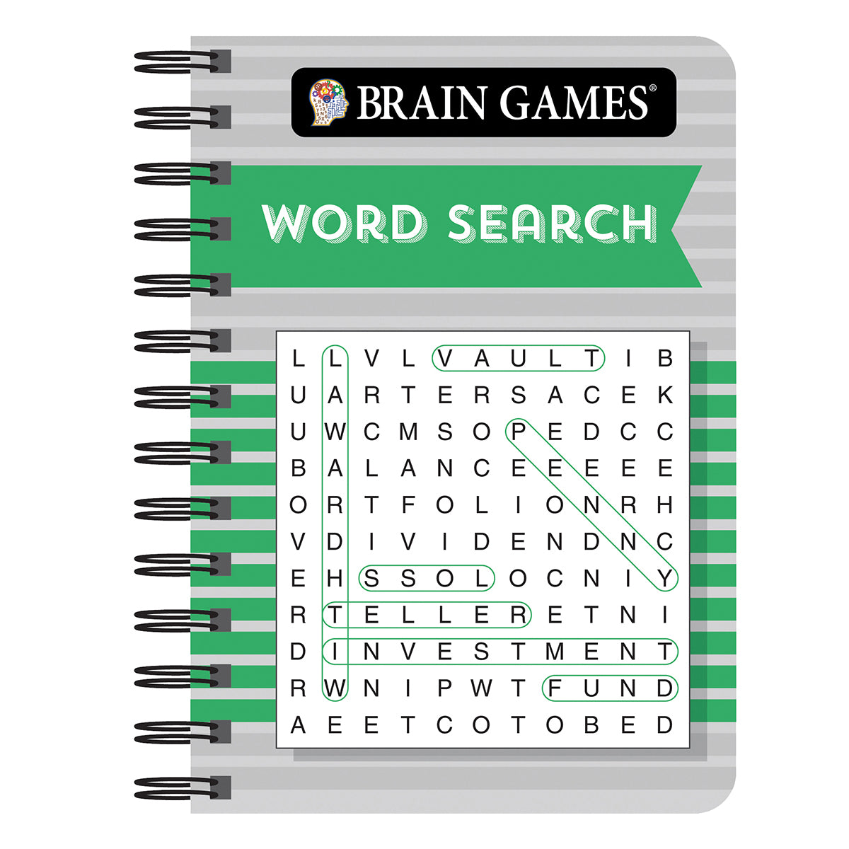 Brain Games  To Go  Word Search Green