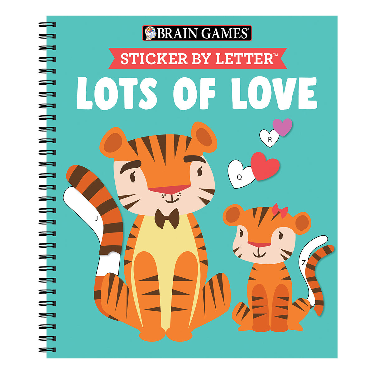 Brain Games  Sticker by Letter Lots of Love