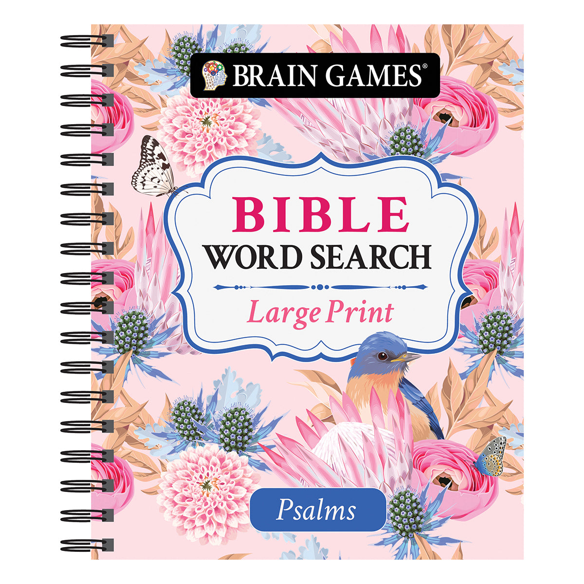 Brain Games  Large Print Bible Word Search Psalms