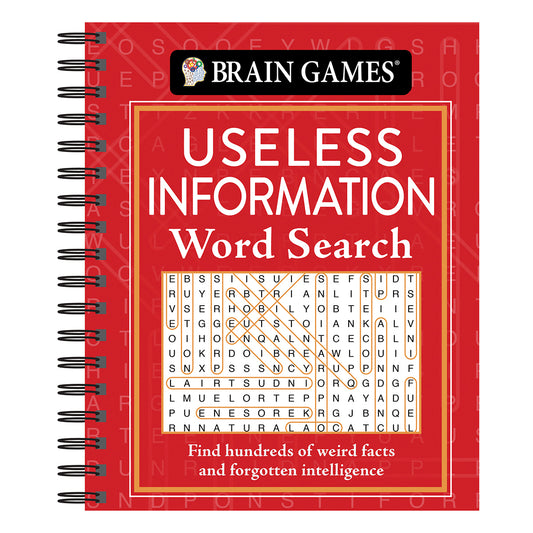 Brain Games  Useless Information Word Search