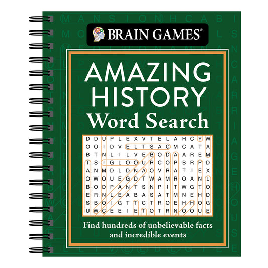 Brain Games  Amazing History Word Search