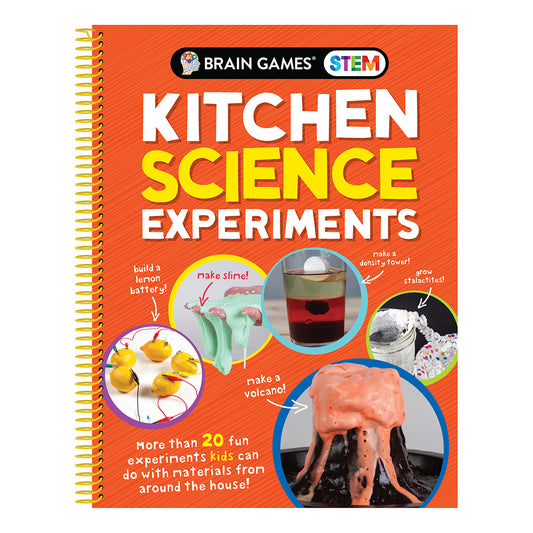 Brain Games STEM  Kitchen Science Experiments