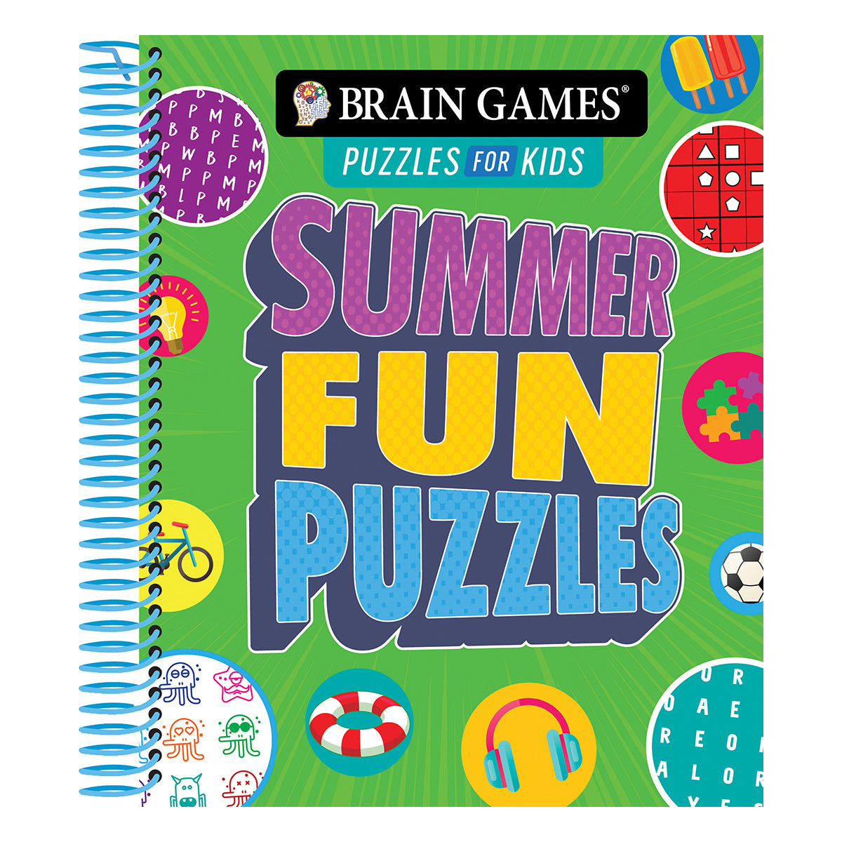 Brain Games Puzzles for Kids  Summer Fun Puzzles