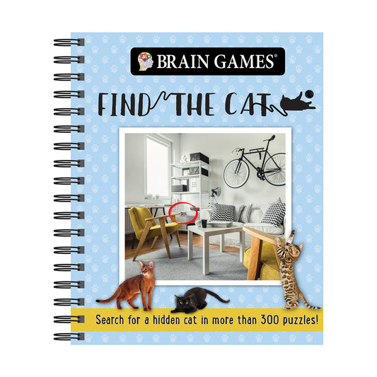 Brain Games  Find the Cat 384 Pages