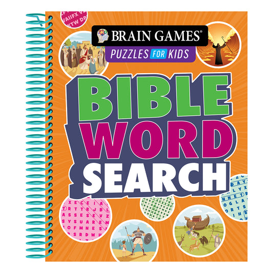 Brain Games Puzzles for Kids  Bible Word Search Ages 5 to 10