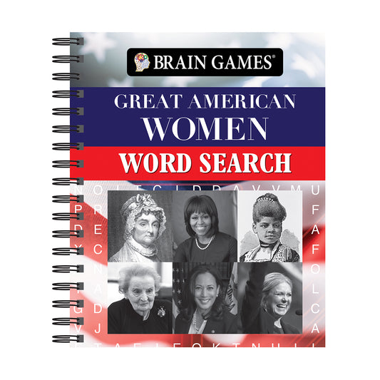 Brain Games  Great American Women Word Search