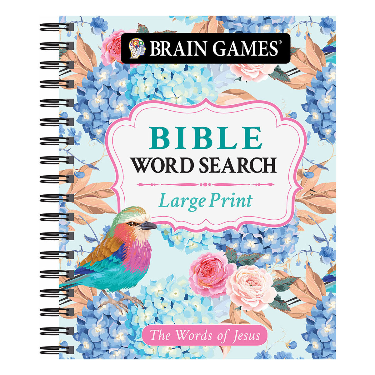Brain Games  Large Print Bible Word Search The Words of Jesus