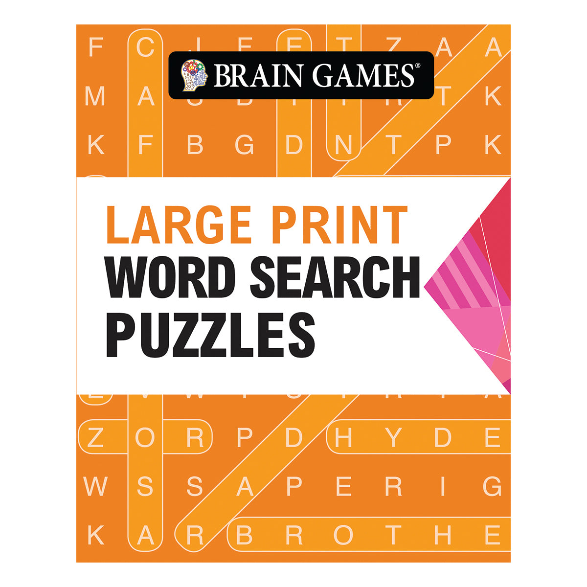 Brain Games  Large Print Word Search Puzzles 384 Pages