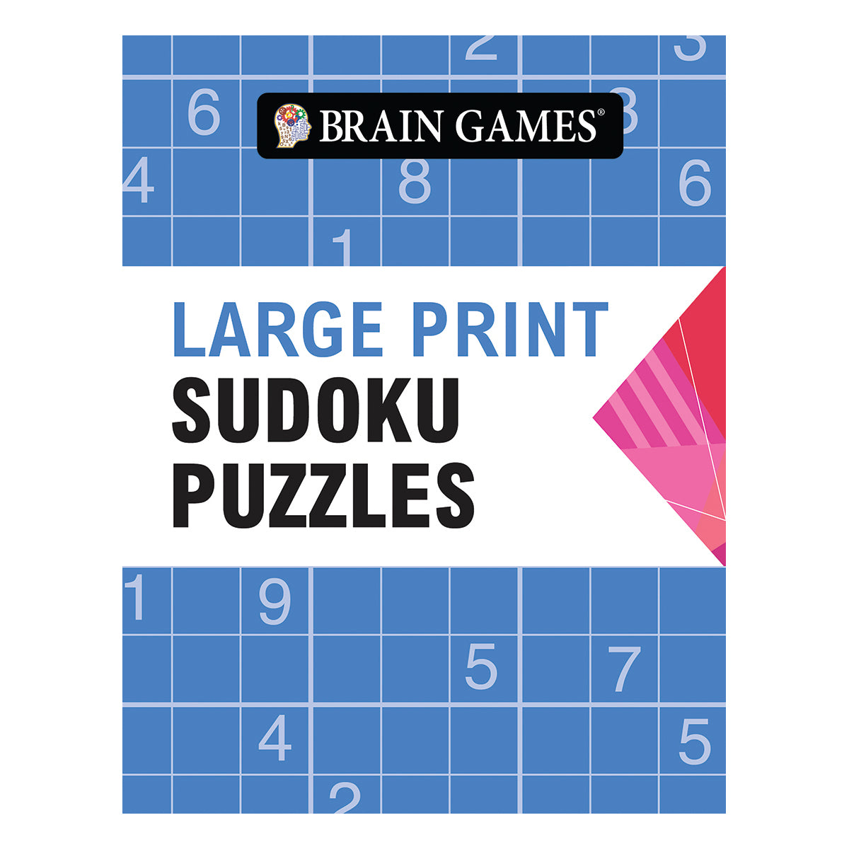 Brain Games  Large Print Sudoku Puzzles 384 Pages