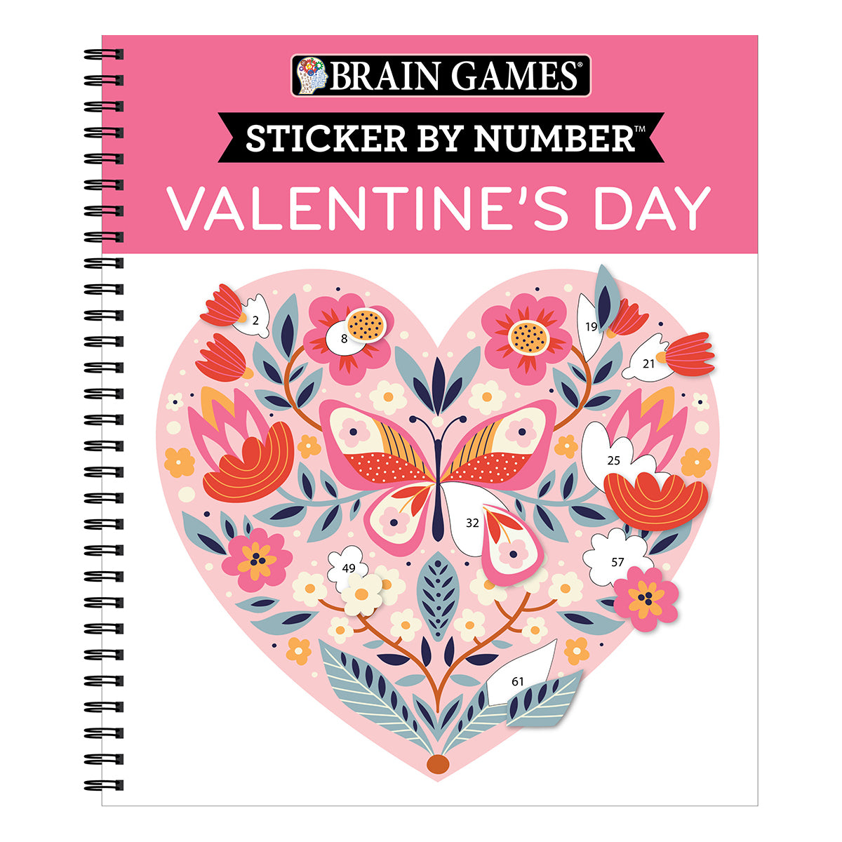 Brain Games  Sticker by Number Valentine's Day