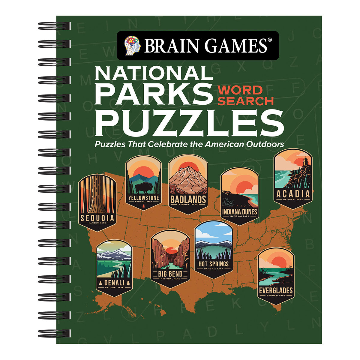 Brain Games  National Parks Word Search Puzzles