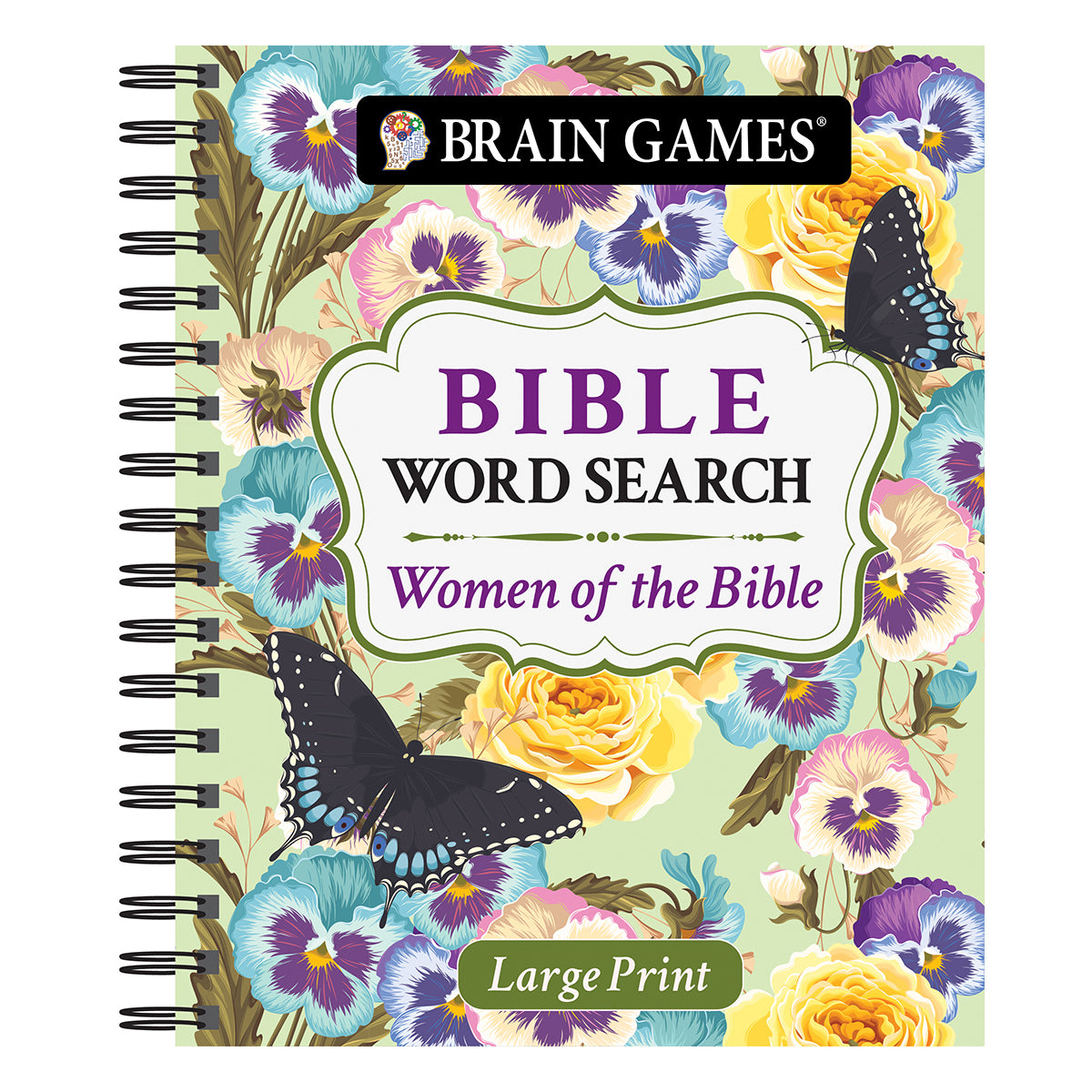 Brain Games  Large Print Bible Word Search Women of the Bible