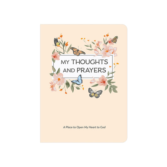My Thoughts and Prayers Journal with Prayers and Bible Verses