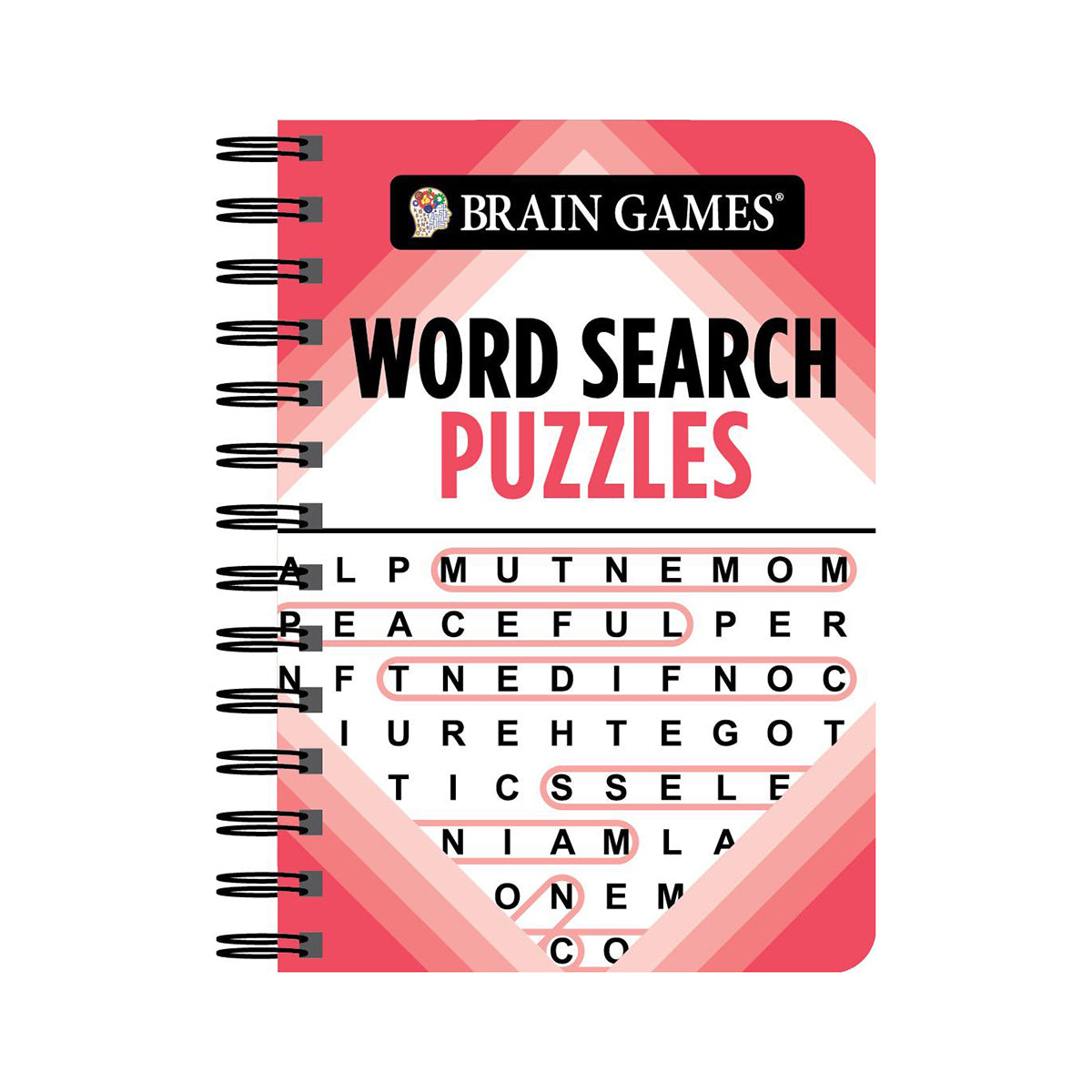 Brain Games Word Search Puzzles pilbooks