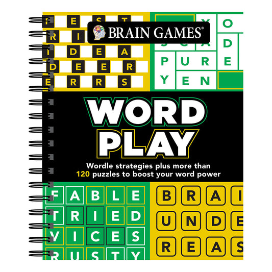 Brain Games  Word Play Wordle Strategies Plus More Than 100 Puzzles To Boost Your Word Power