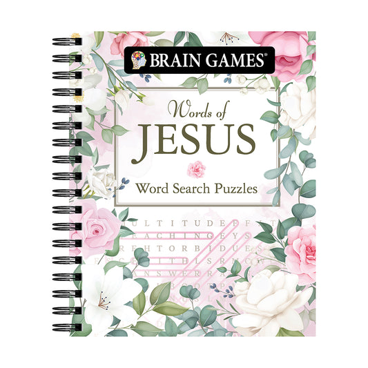 Brain Games Words of Jesus Word Search Puzzles