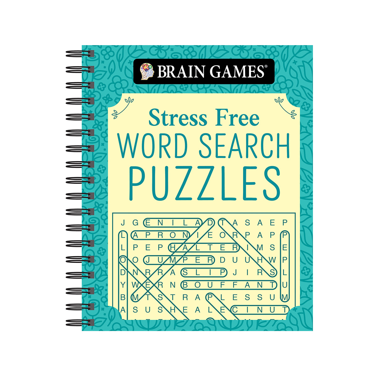 Brain Games Stress Free: Word Search Puzzles (320 Pages)