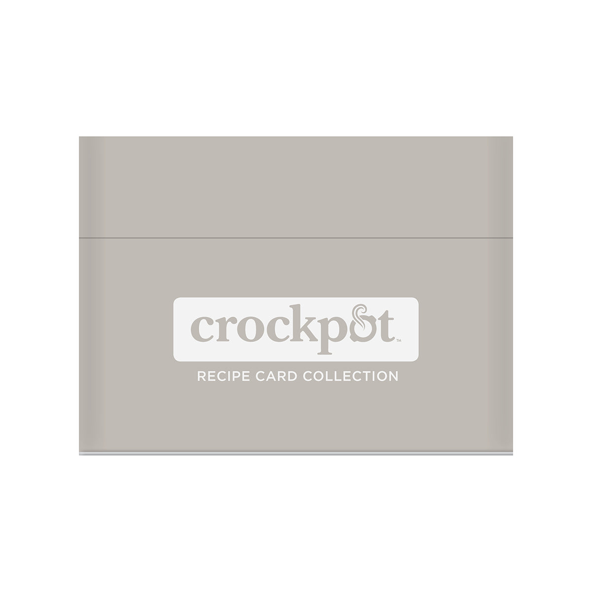 Crockpot Recipe Card Collection Tin