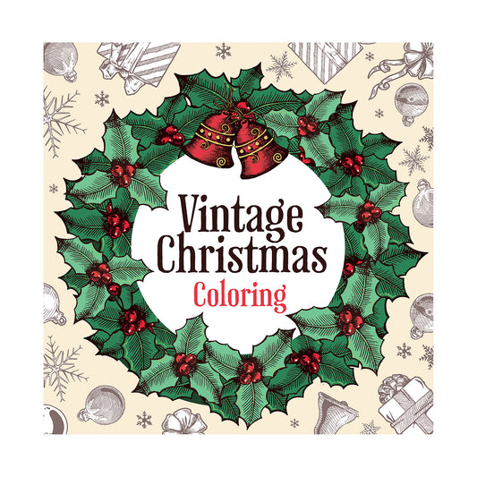 Vintage Christmas Coloring Keepsake Coloring Book