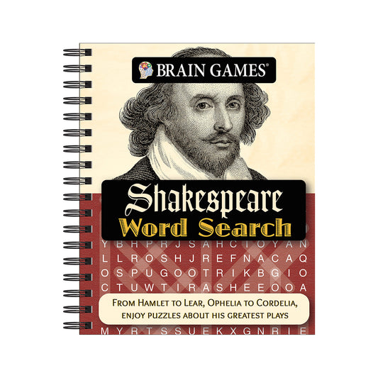 Brain Games Shakespeare Word Search