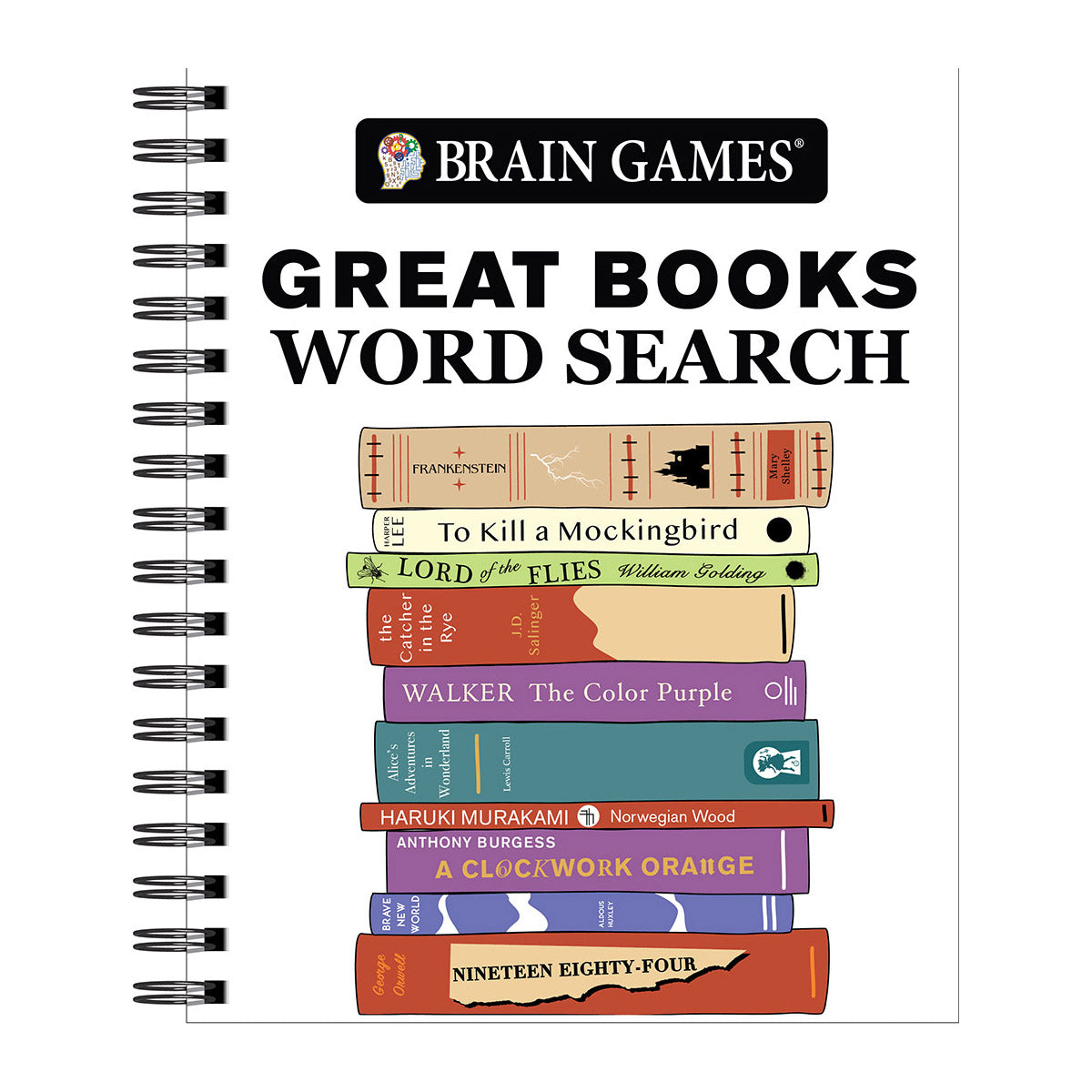 Brain Games - Great Books Word Search