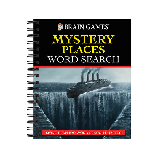 Brain Games Mystery Places Word Search