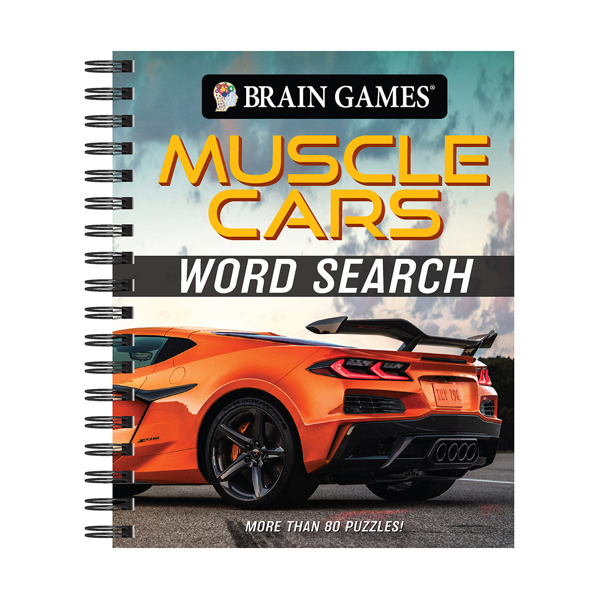 Brain Games Muscle Cars Word Search