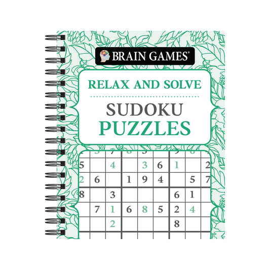 Brain Games Relax and Solve Sudoku