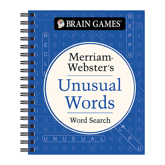 Brain Games - Merriam-Webster's Unusual Words Word Search