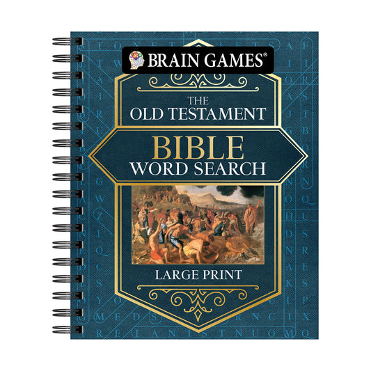 Brain Games  Bible Word Search The Old Testament  Large Print