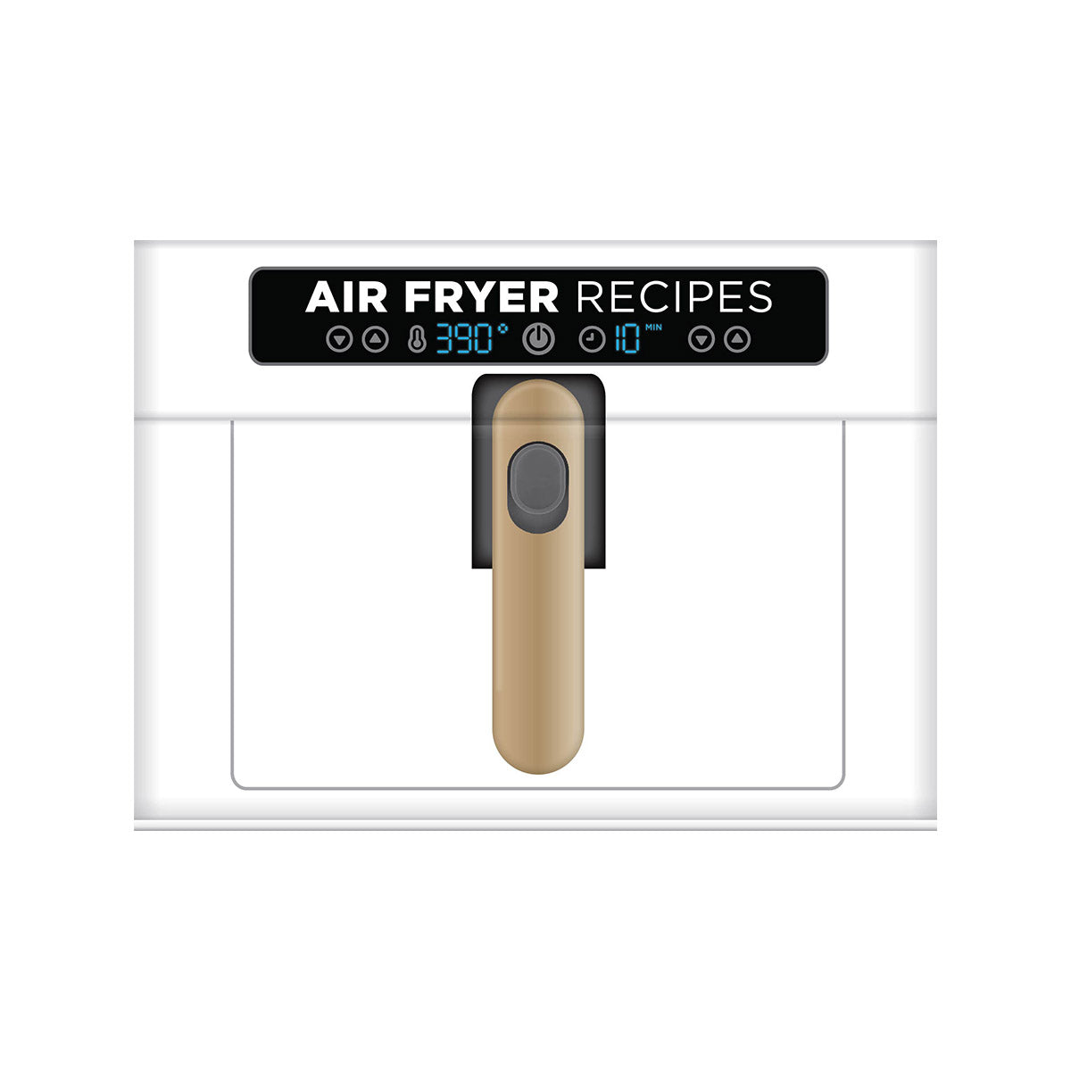 Air Fryer Recipes - Recipe Card Collection Tin - 72 Recipe Cards with Photos + 28 Blank Recipe Cards to Write Your Own Recipes + 5 Tabbed Section Dividers