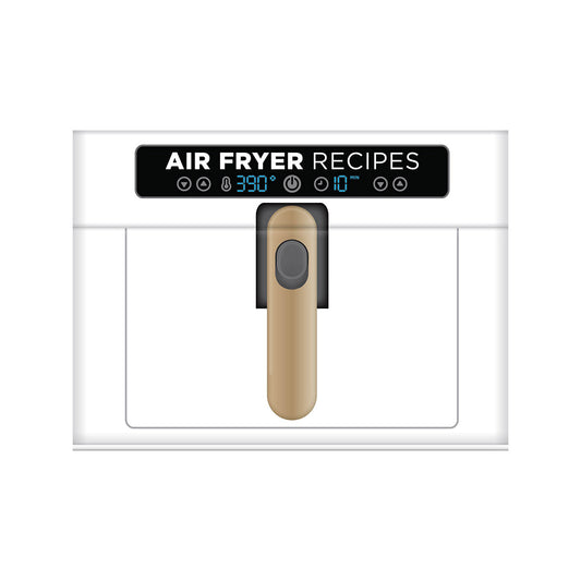 Air Fryer Recipes - Recipe Card Collection Tin - 72 Recipe Cards with Photos + 28 Blank Recipe Cards to Write Your Own Recipes + 5 Tabbed Section Dividers