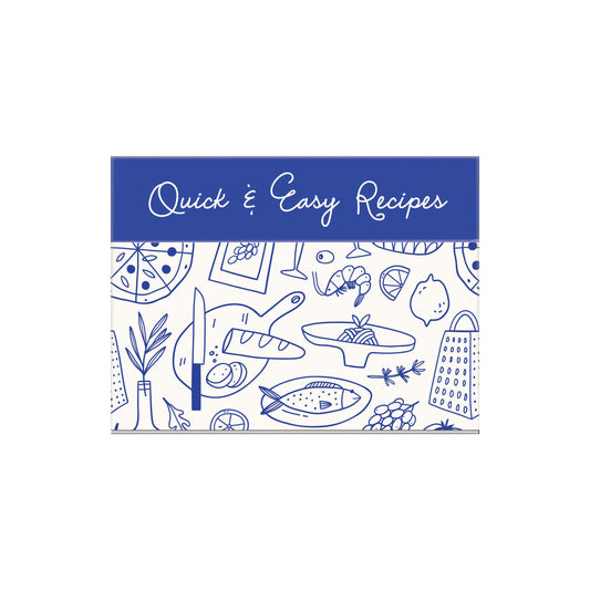Quick & Easy Recipe Card Collection Tin