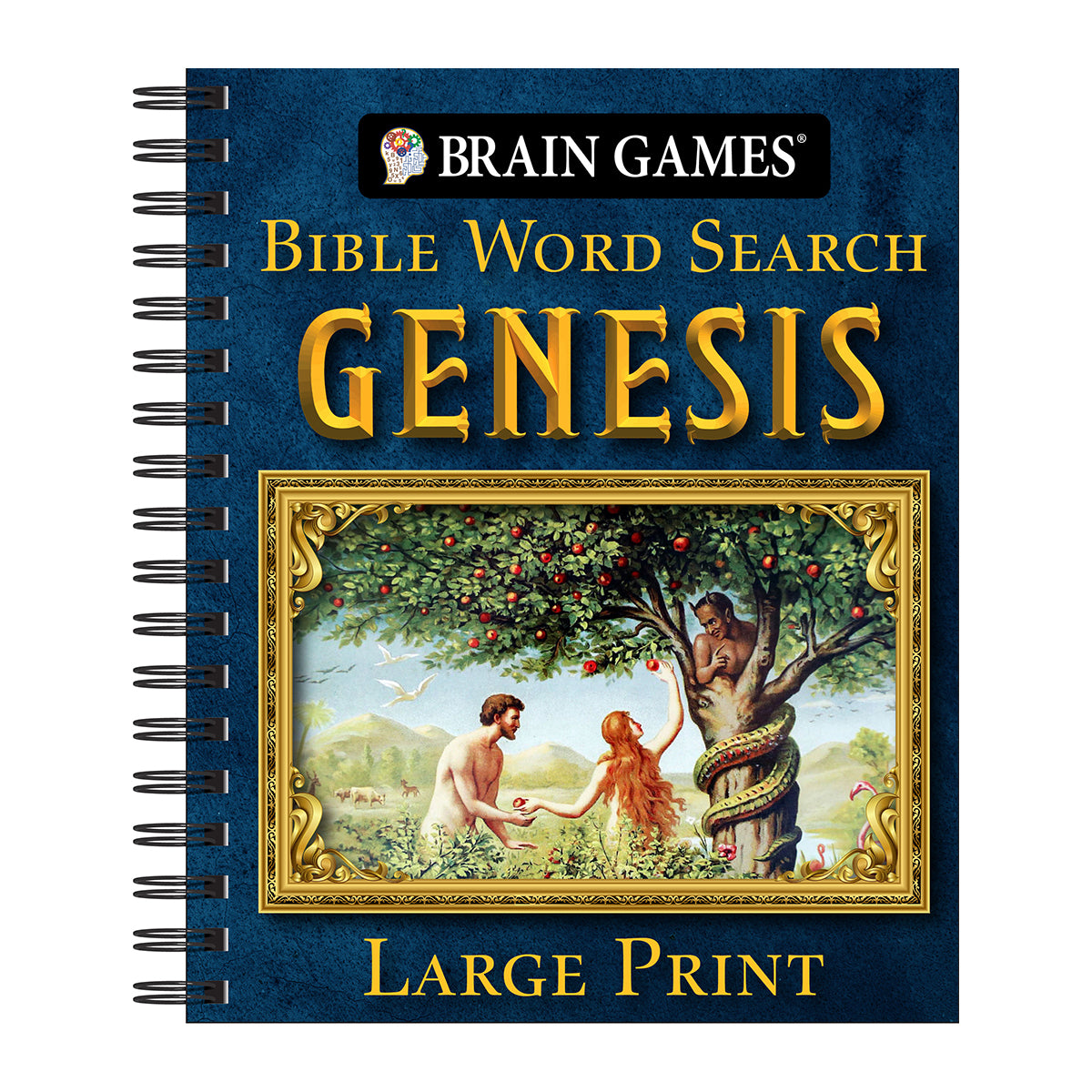 Brain Games - Bible Word Search Genesis - Large Print