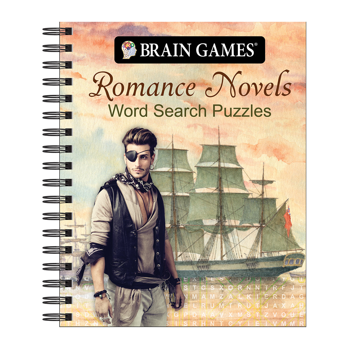Brain Games  Romance Novels Word Search Puzzles