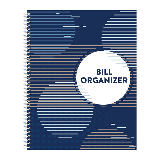Bill Organizer - Includes 12 Pockets and Password Log