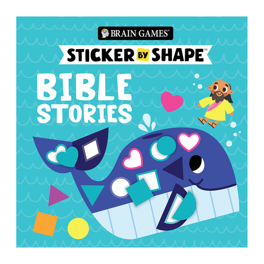 Brain Games - Sticker by Shape: Bible Stories