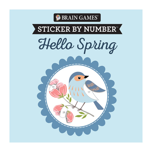 Brain Games - Hello Spring 7x7 Inches