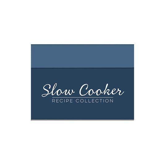 Slow Cooker Recipe Card Collection Tin