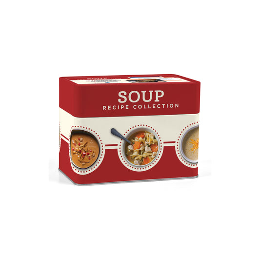 Soup Recipe Card Collection Tin