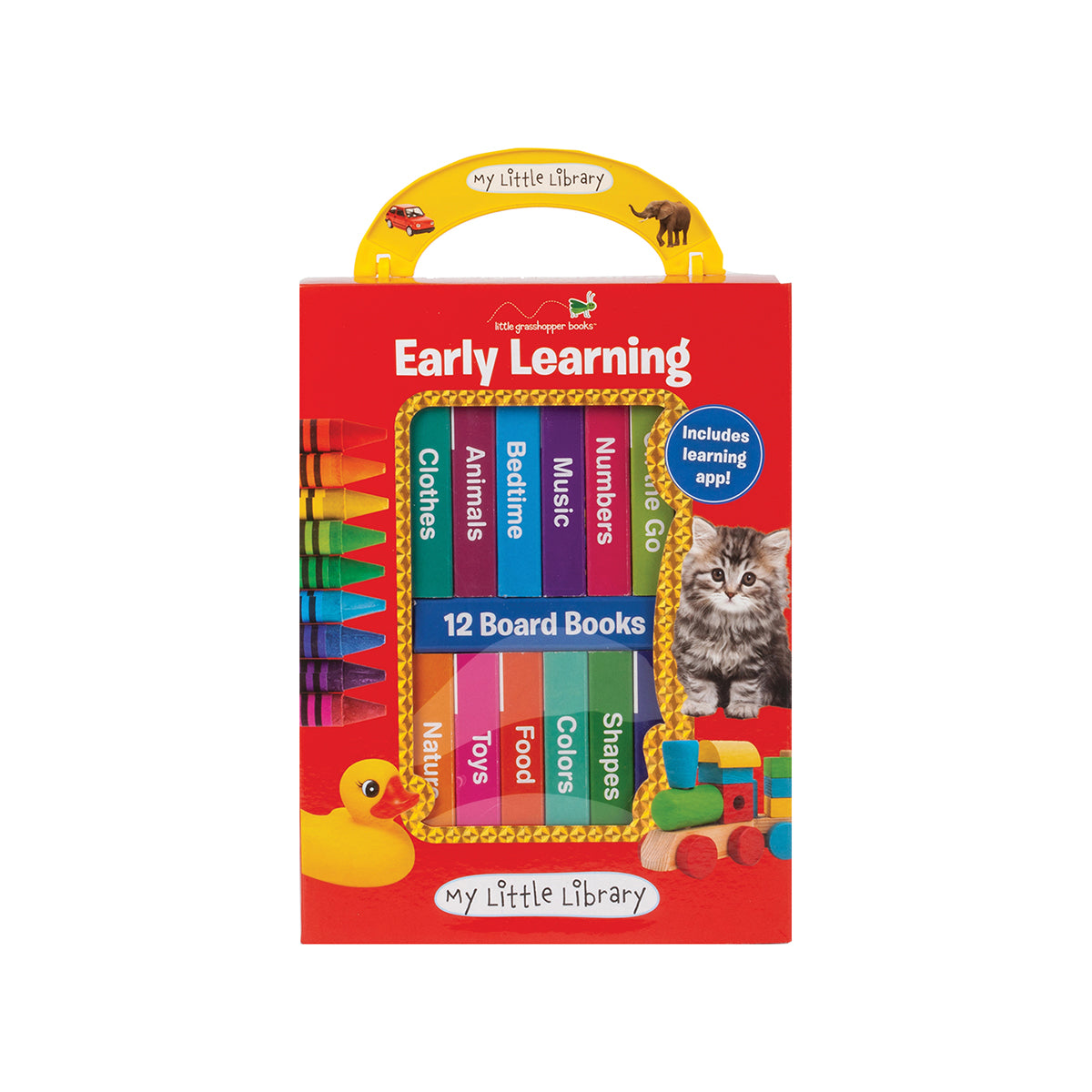 My Little Library Early Learning  First Words 12 Board Books