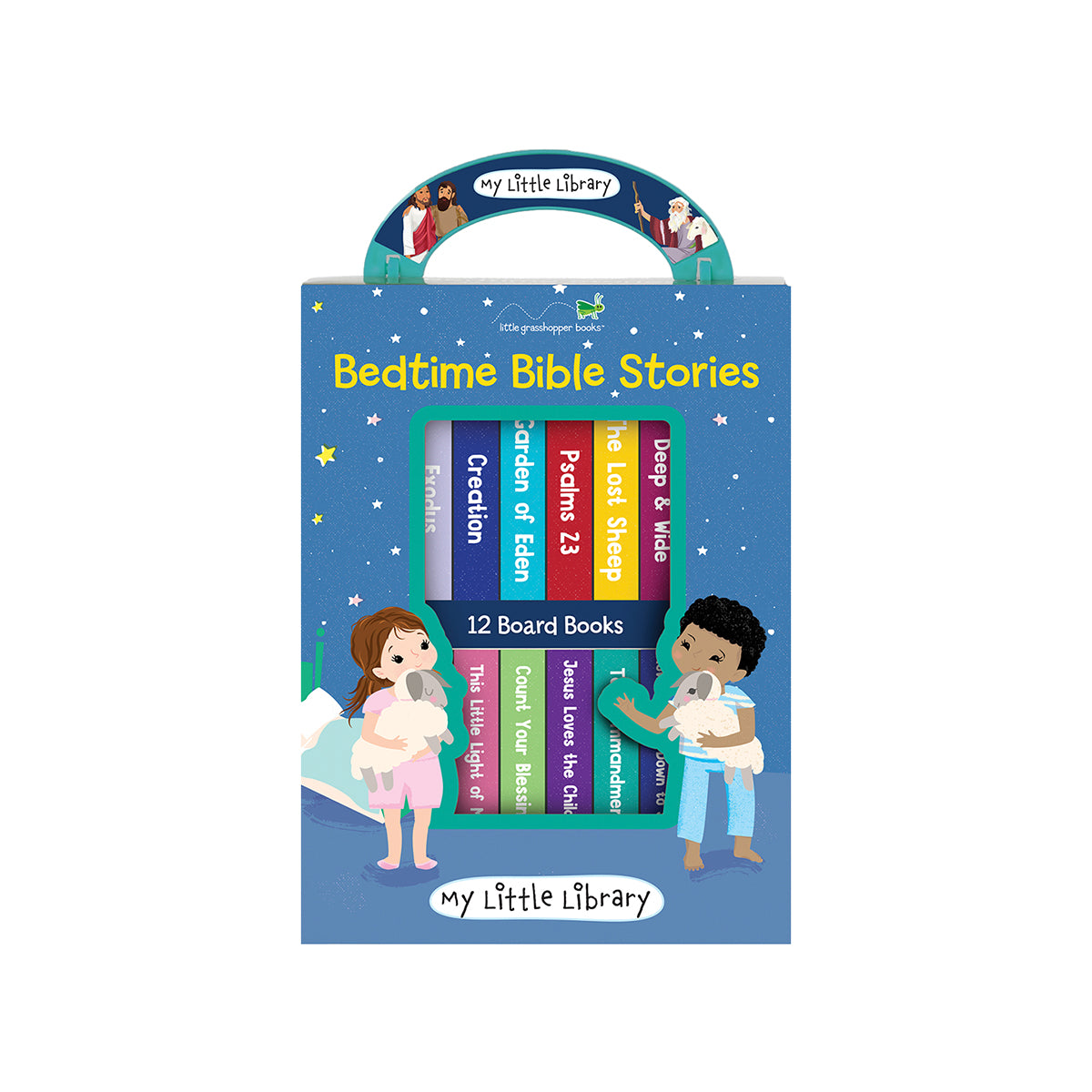 My Little Library Bedtime Bible Stories 12 Board Books