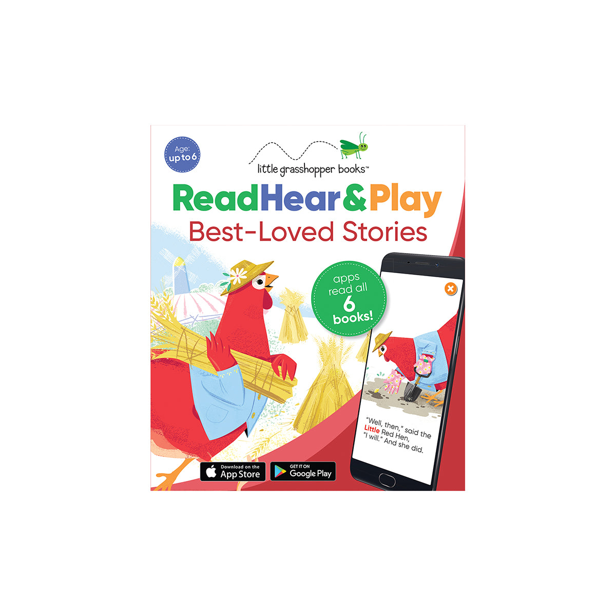 Read Hear & Play BestLoved Stories 6 Book Set