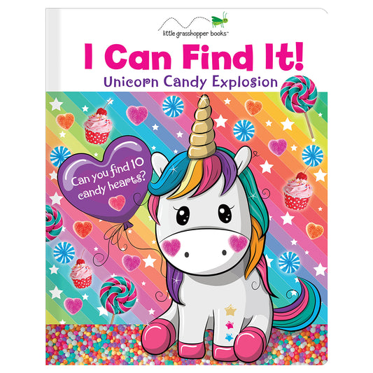 I Can Find It! Unicorn Candy Explosion Large Padded Board Book